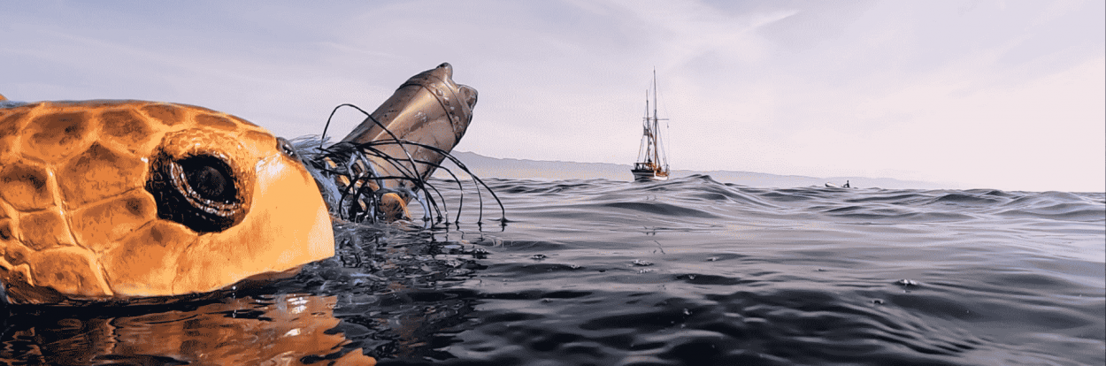 Realizamos una acción demostrativa sobre cómo actuar en caso de encontrar artes de pesca perdidos a la deriva